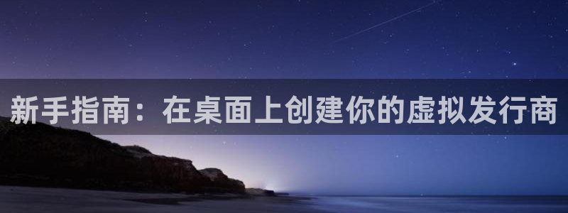 pp电子子市值：新手指南：在桌面上创建你的虚拟发行商